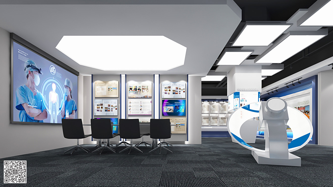 齊魯醫藥學院校史館展廳設計