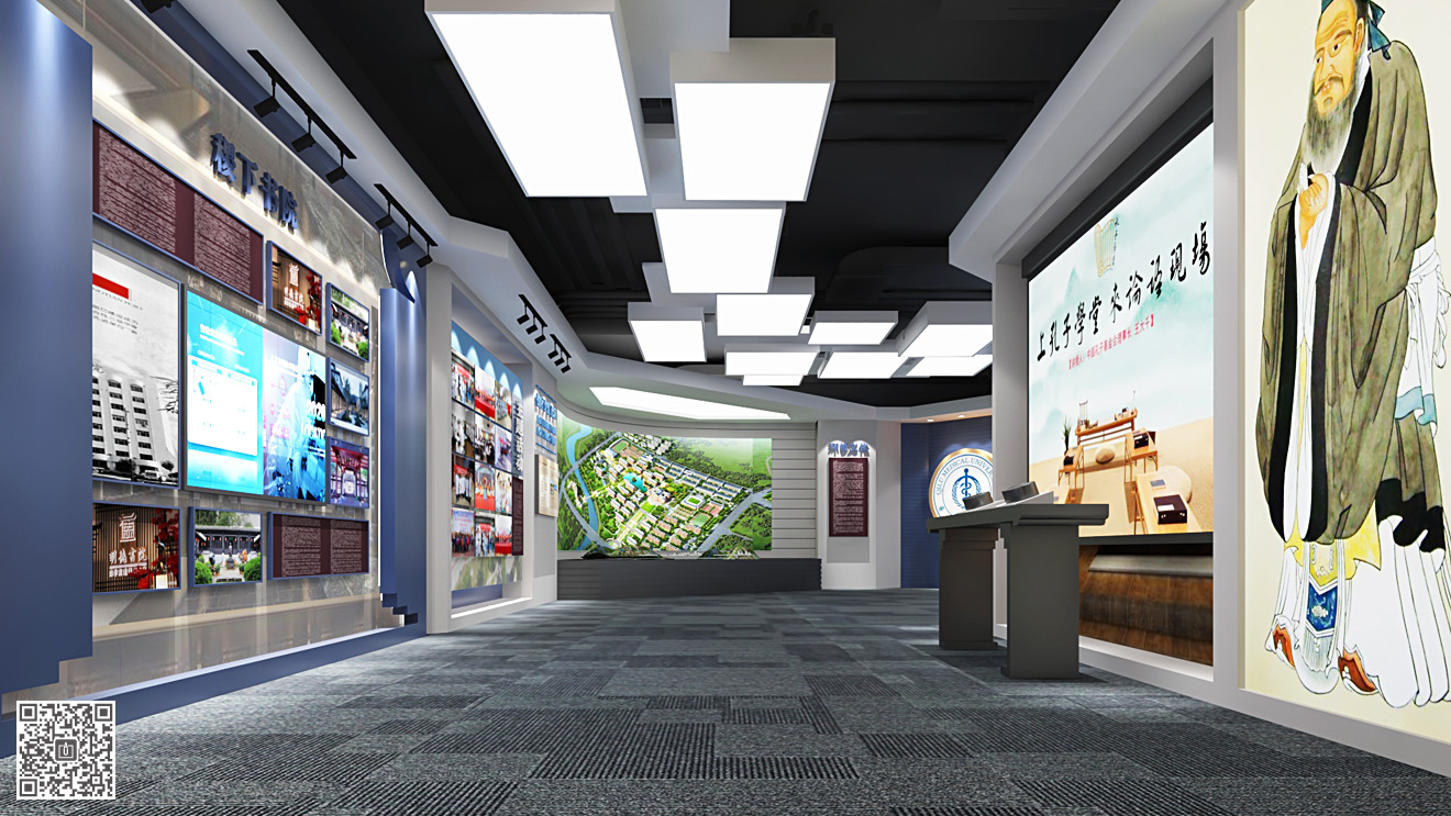 齊魯醫藥學院校史館展廳設計